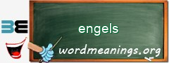 WordMeaning blackboard for engels